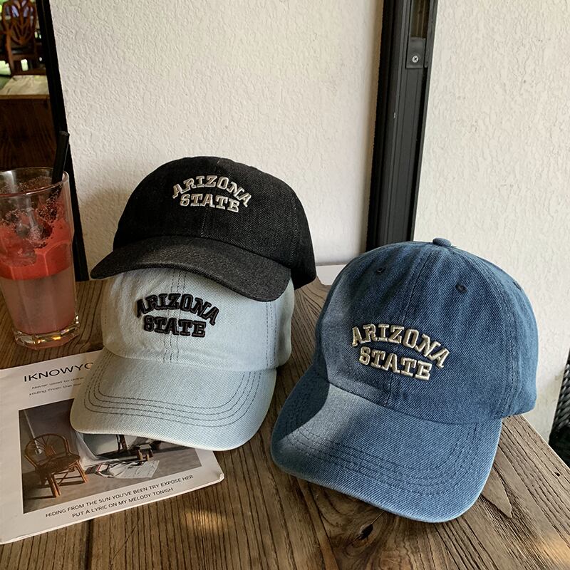 サマー刺繍カジュアルキャップ 帽子 夏物 ブラック・アイド・ピーズ84434525104