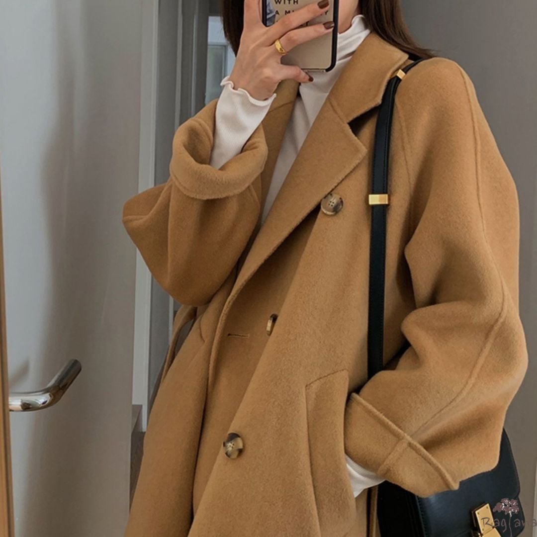 キルティング裏地 ロングコート M 4col 250492 | Raglana