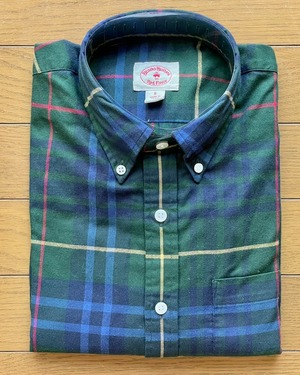 新品 Red Fleece by Brooks Brothers レッドフリース タータン柄BDシャツ サイズS