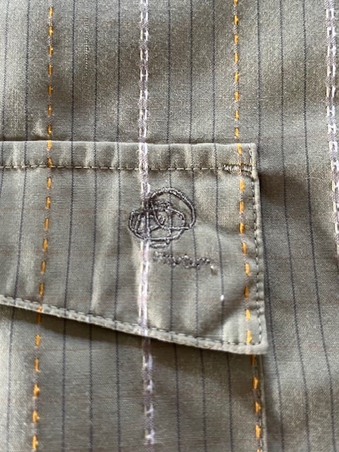 ライトオリーブL：patagonia パタゴニア リズム ストライプ ジップ