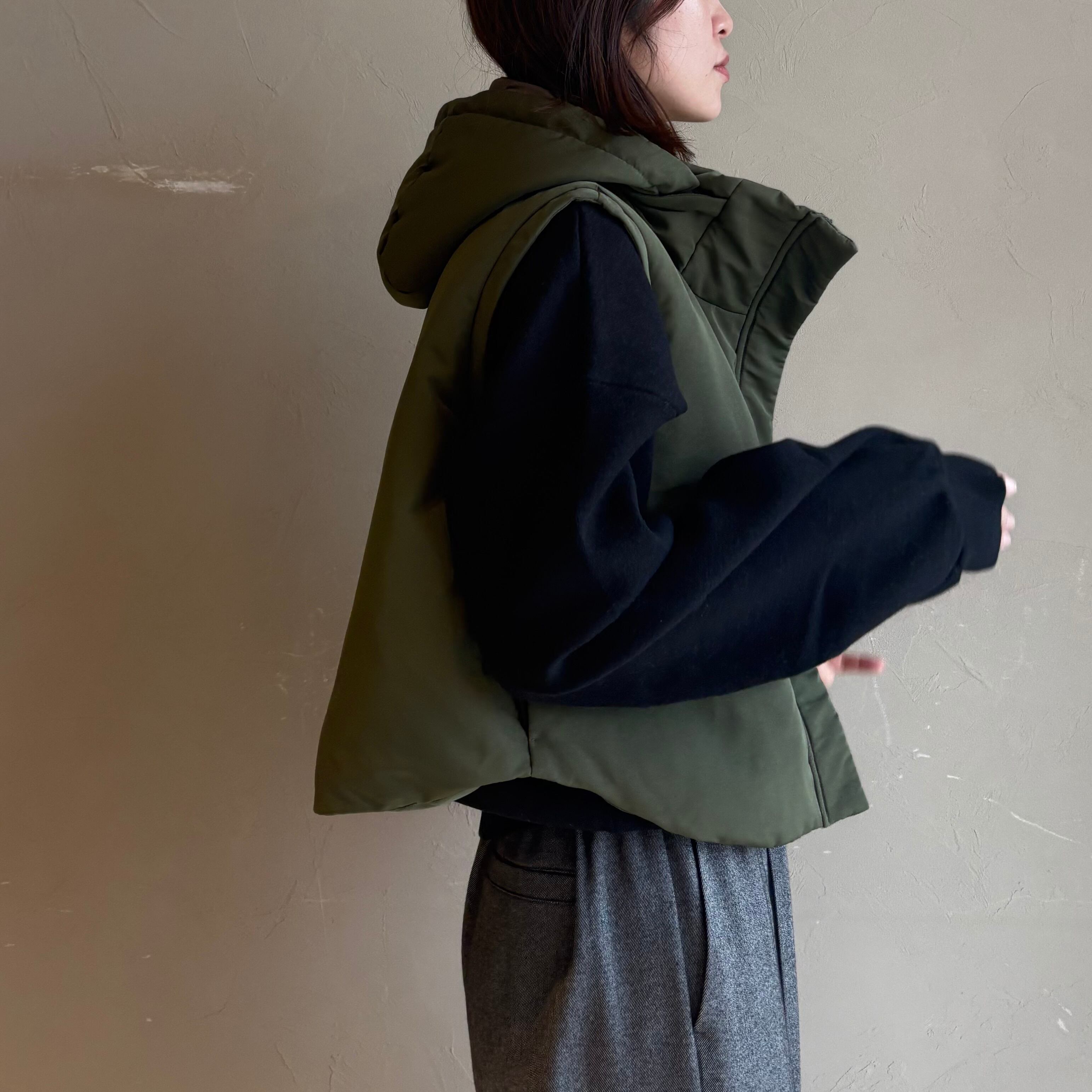 フード付きダウンベスト | valance 福井｜レディース セレクトショップ