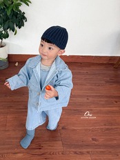 韓国子供服 / ONU / 26Autumn / ポケット付きデニムジャケット / 秋服 *12M~XL *
