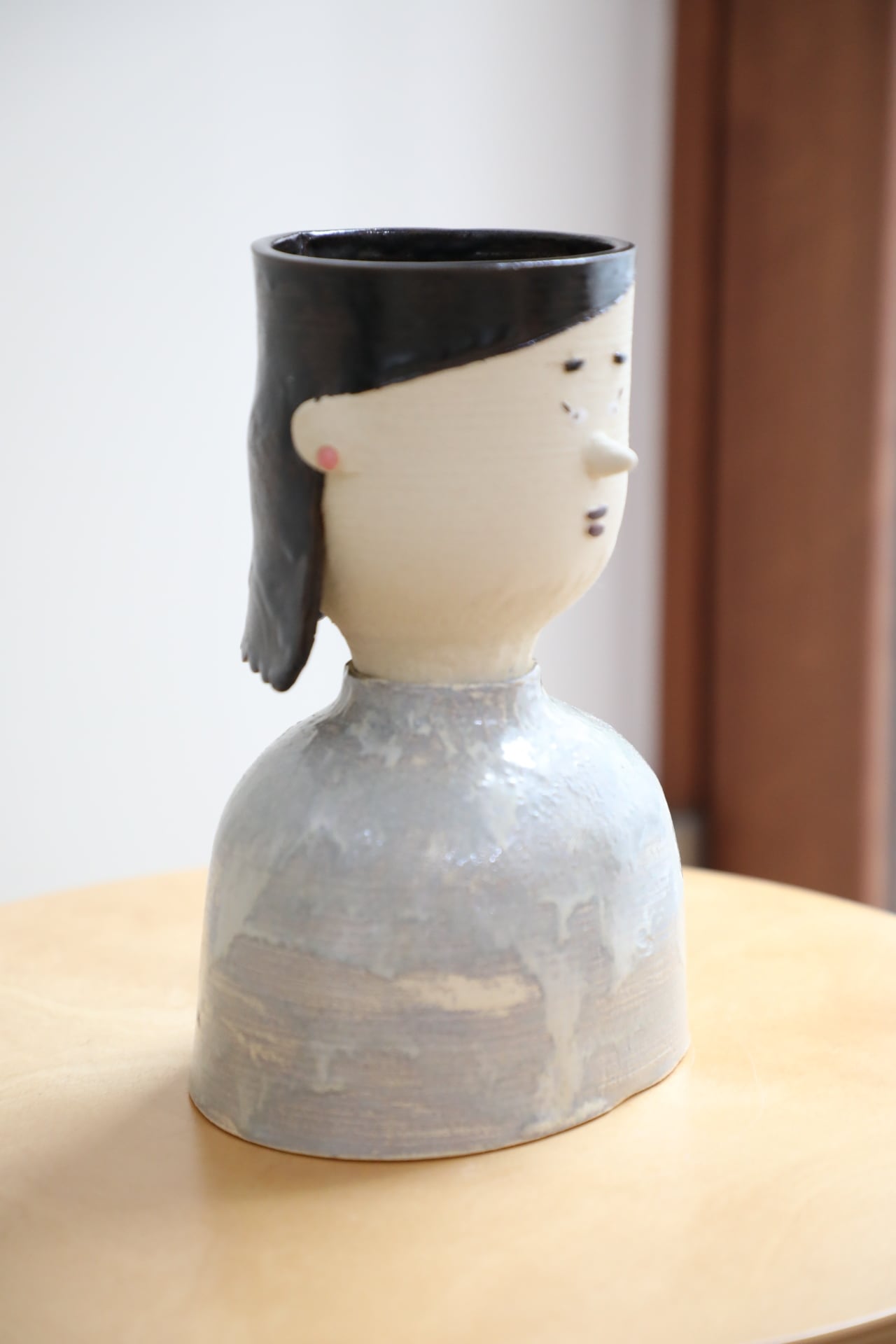 人の形 陶器 人シリーズ/アキ】陶芸作家 山中 正大 陶器鉢 | 【厳選植物・器