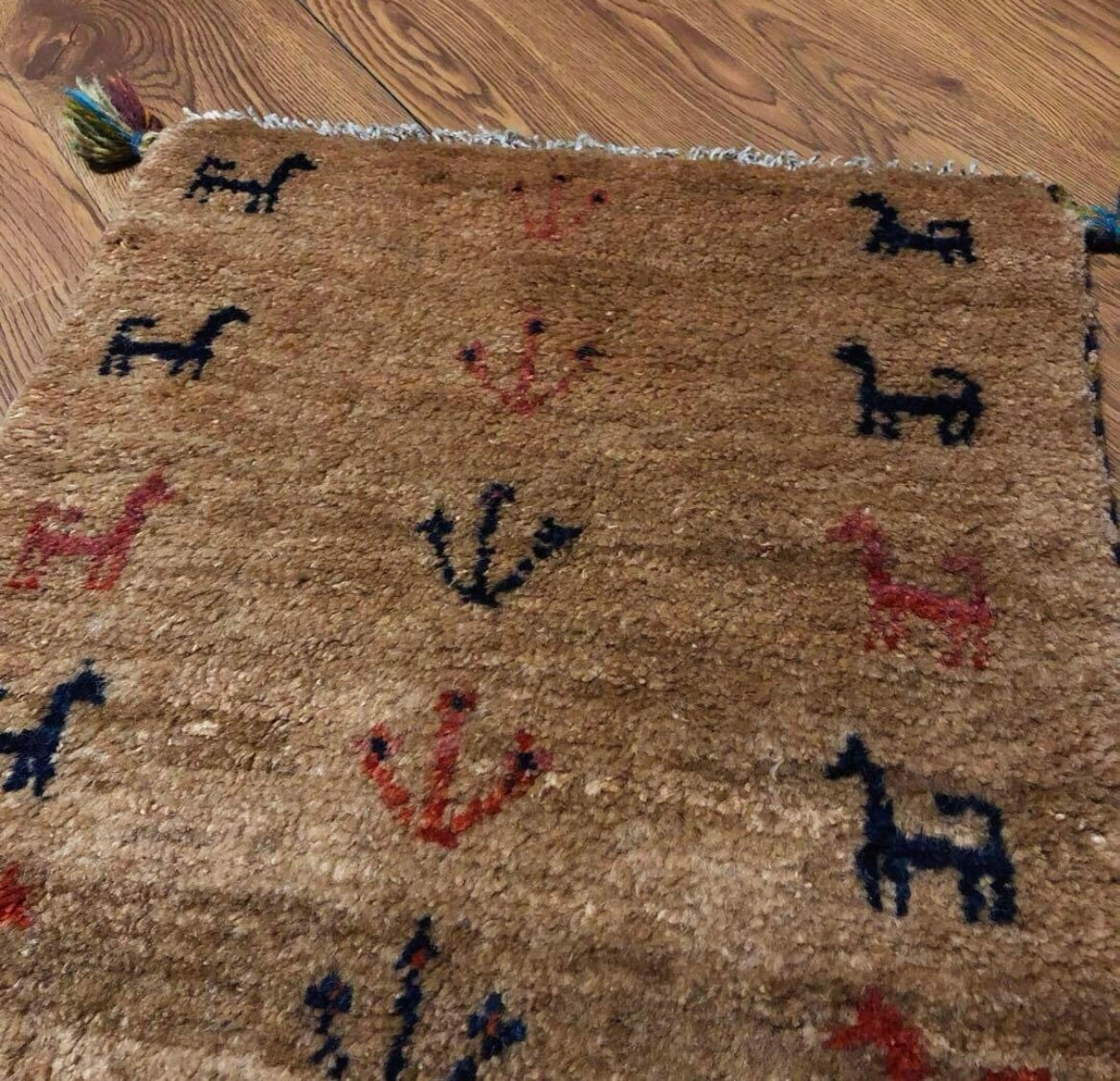 ペルシャギャッベ (ギャベ) ギャッベ 玄関マット No.GM-319 | A's Rug