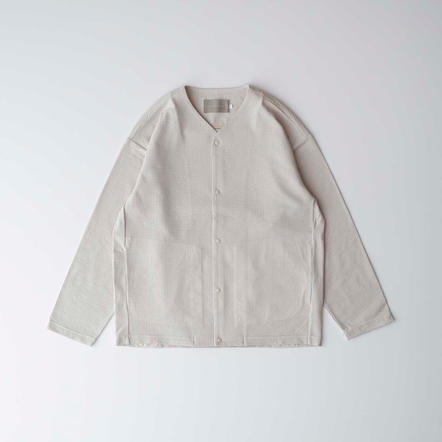 CURLY&Co./PRIME WOOL WAFFLE CARDIGAN