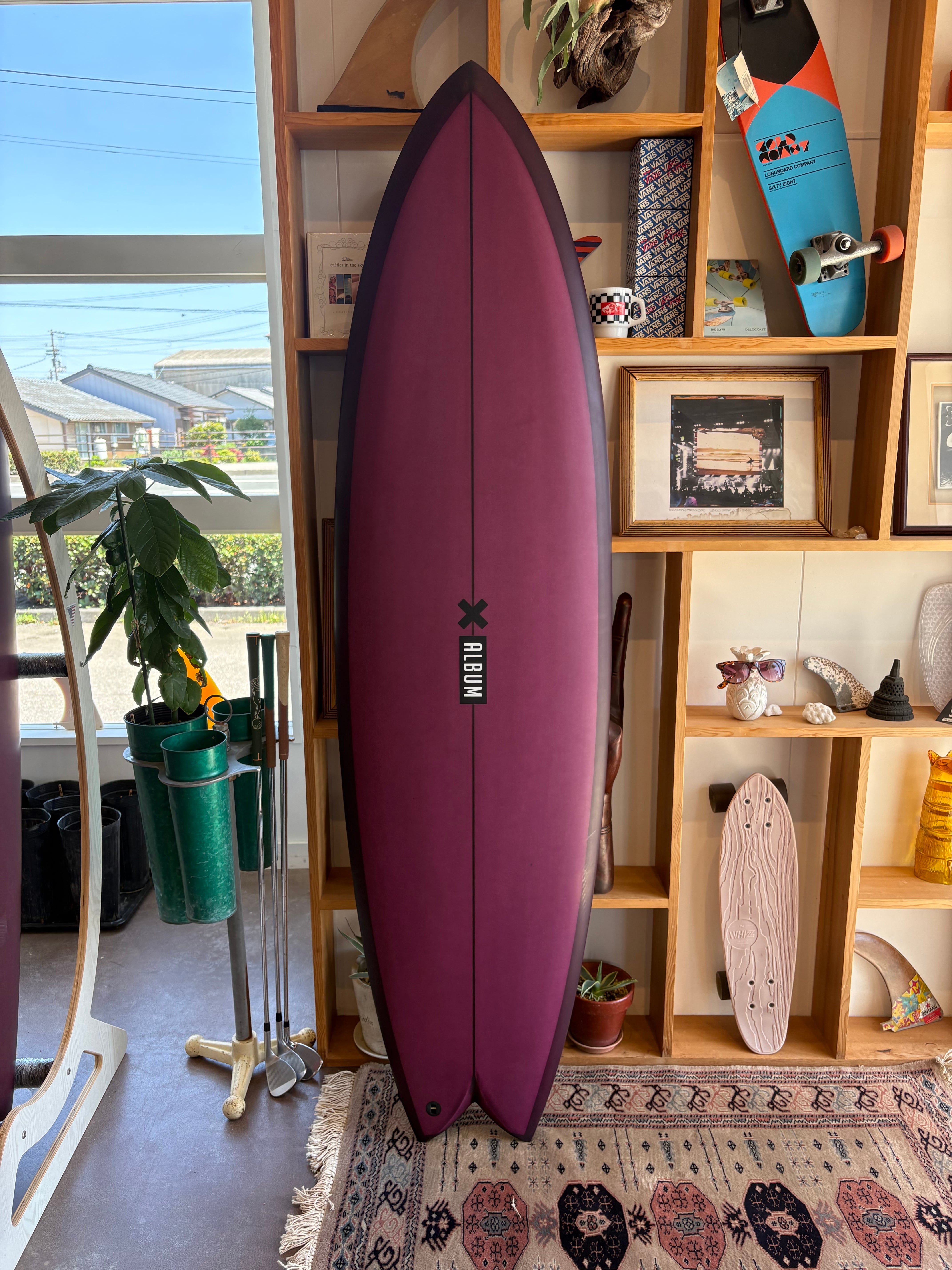 アルバムサーフボード　Album Surfboard 5'10 44L ALBUM SURFBOARDS アルバムサーフボード / Twinsman 5'10