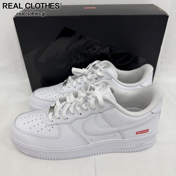 未使用】Supreme×NIKE/シュプリーム×ナイキ AIR FORCE 1 LOW/エア