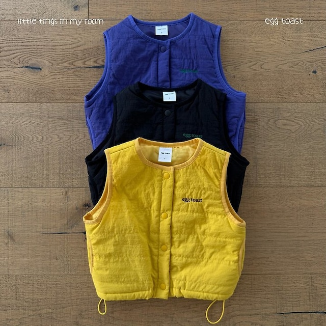 【取寄】egg toast|michelin vest|ミシュランベスト|XXS-L(1-5号)|toddler|26 autumn
