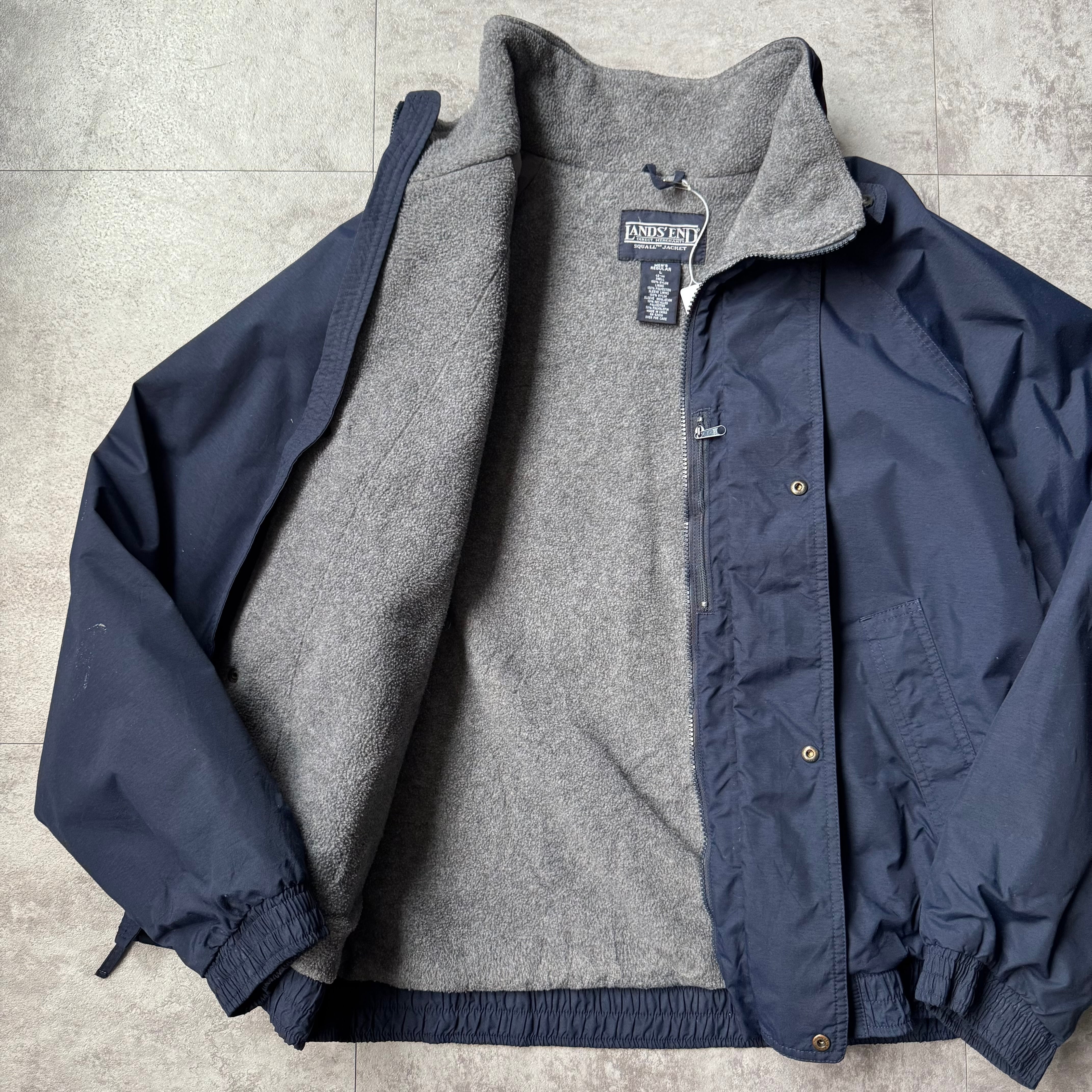 美品 LANDS END スコール ジャケット ネイビー M GORE-TEX LANDS' END GORE-TEX®︎ Squall Jacket | S I E S T A