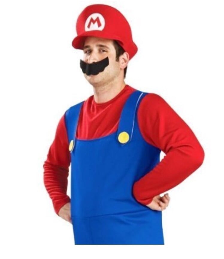 マリオ セット コスチューム 男女共用 Mサイズ | McPhersons マリオ セット コスチューム 男女共用 Mサイズ | McPhersons