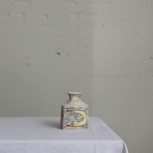 福留 春菜 flower vase キューブ (フラワーベース)