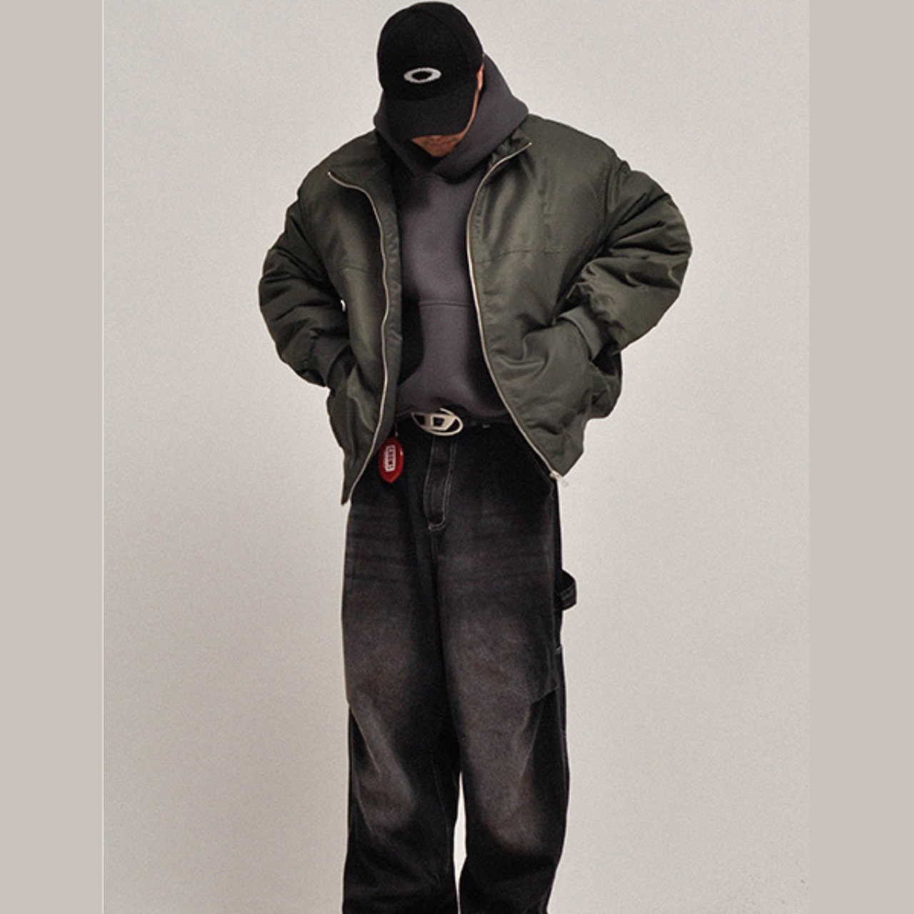 リバイバル・スタンドカラーフライトパファー K5453 - 12