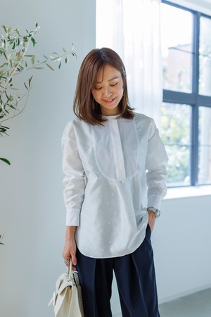 ドットブラウス | anplegant 