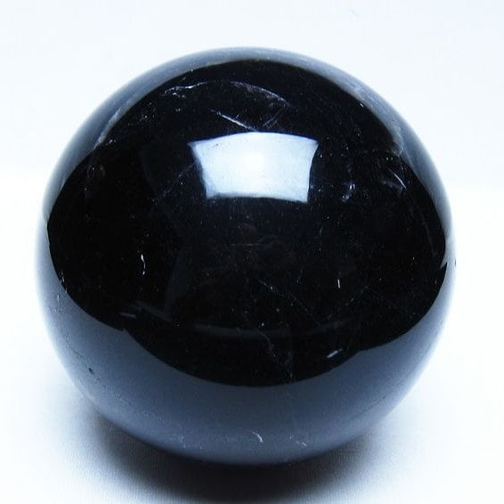 1.7Kg モリオン 黒水晶 丸玉 110mm スフィア 一点物 151-9418