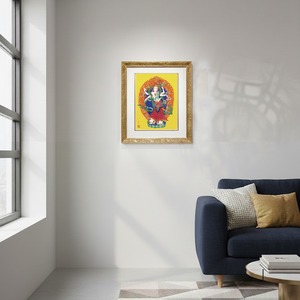 宇宙根源の女神ホワイトマハカラ〈ジークレー複製原画〉