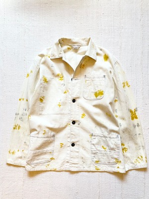 Naturally Dyed - Flower  French Work Jacket