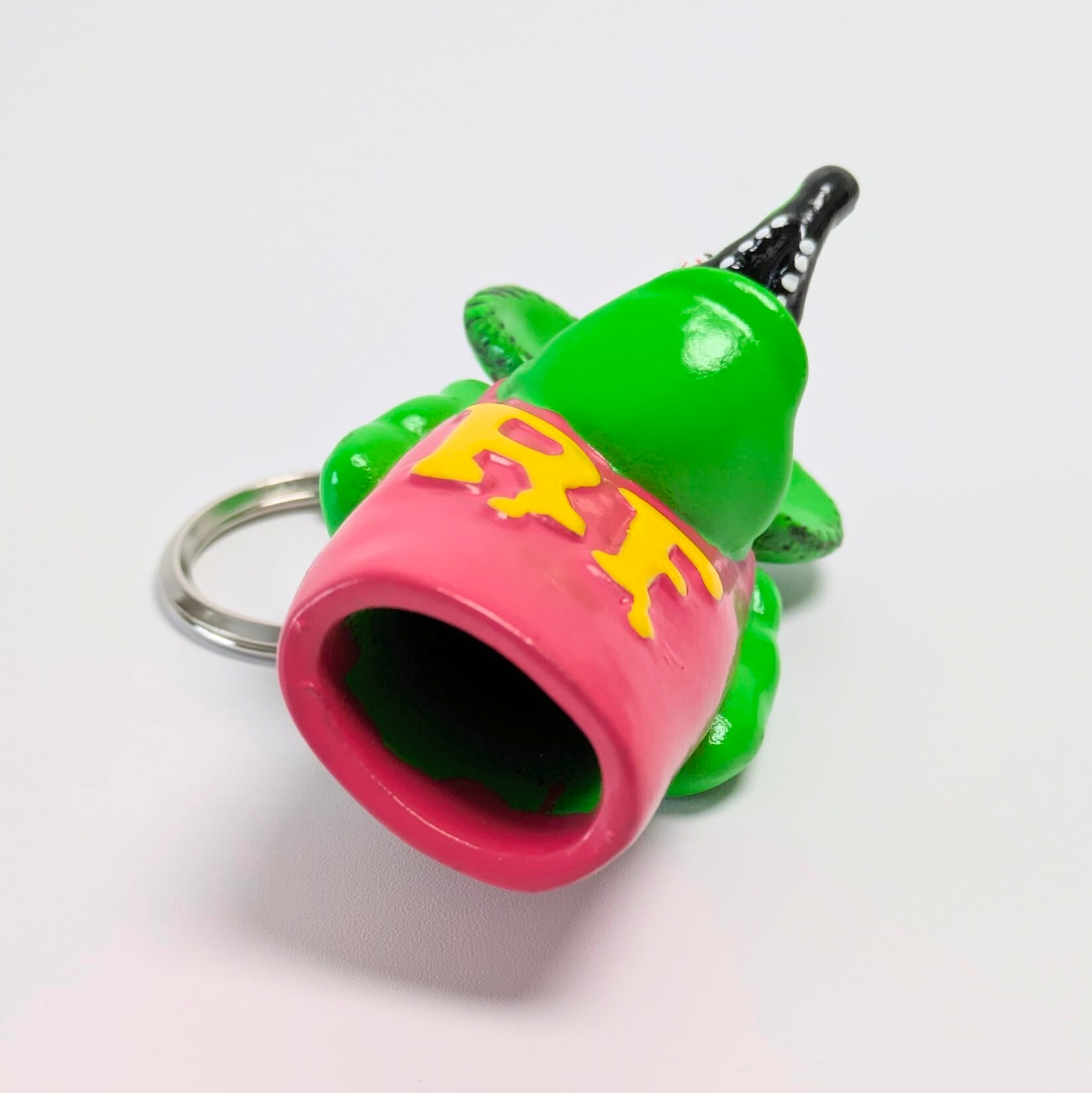 【 RAT FINK( ラットフィンク )】 Lighter Cap KeyHolder ( ライターキャップキーホルダー ) 〚アメリカン雑貨 アメトイ〛