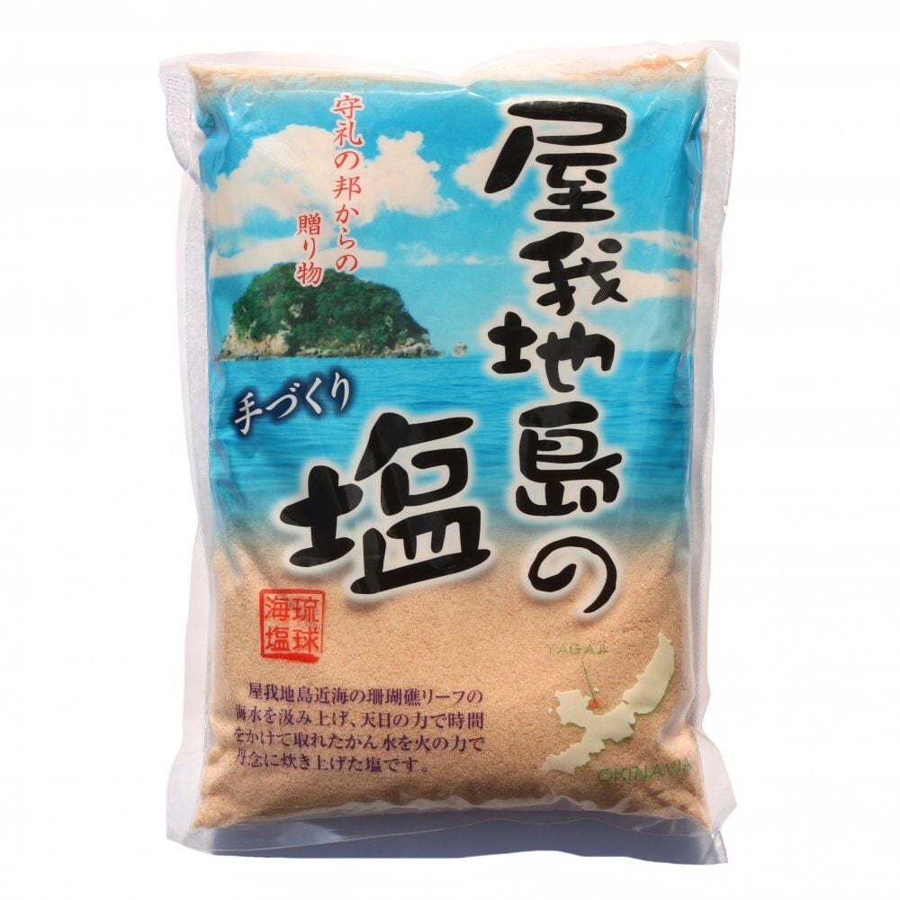 ｜世界をつくるお買い物｜　沖縄天然海塩｜屋我地島の塩｜1000g　三宅商店　おすすめ良品！