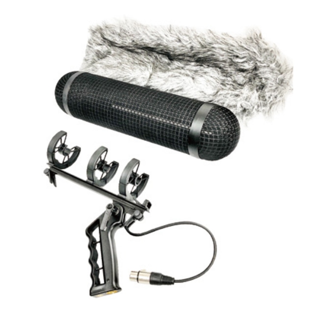 NEP ショックマウント(カゴ)+ ウインドシールドセット／WJ-SM295