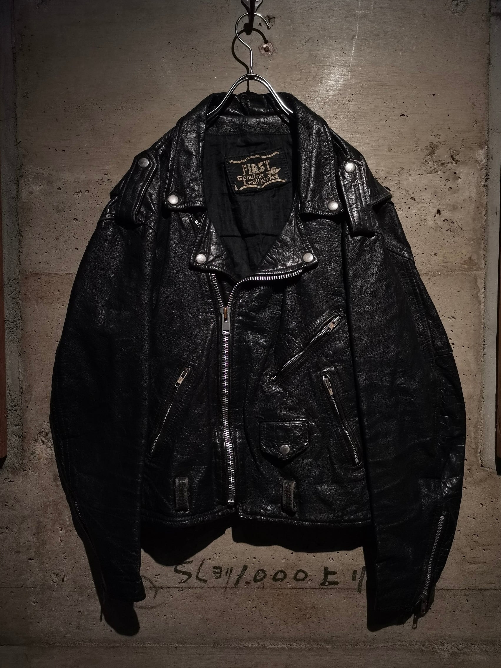 MISFITS ミスフィッツ　ヴィンテージ　カスタムペイントレザージャケット Caka】