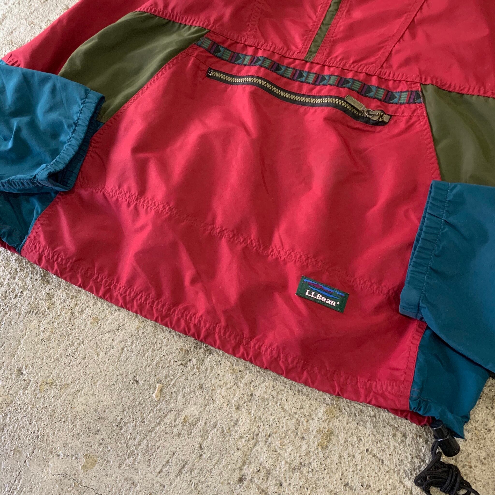 90s LL BEAN Tyrolean nylon anorak | What
