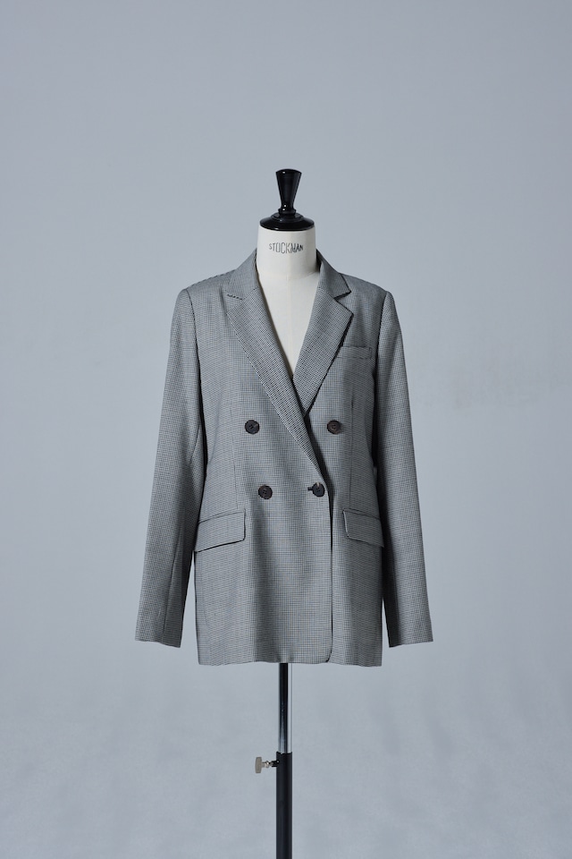 DOUBLE BREASTED LONG JACKET 26SS18