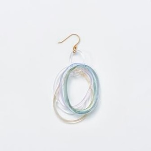 _cthruit シースルーイット rain earring (rainbow) ピアス 【Multi】