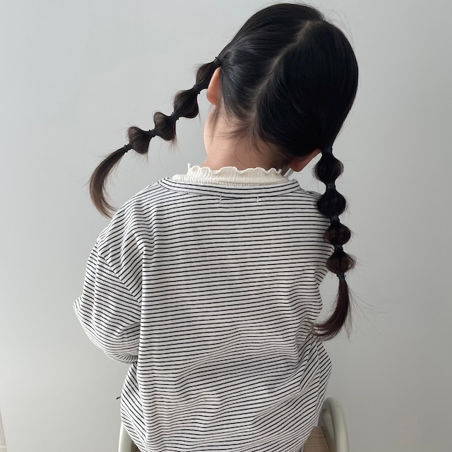 (即納)digreen / stripe basic T
