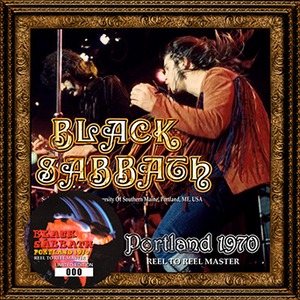NEW  BLACK SABBATH PORTLAND 1970: REEL TO REEL MASTER 1CDR+1DVDR Free Shipping
