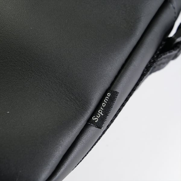 Supreme Leather Shoulder Bag ショルダーバッグ 黒シュプリームバッグ