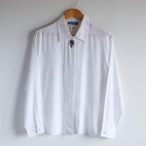embroidery shirt L