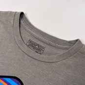 patagonia パタゴニア プリント 半袖Tシャツ カットソー サイズ S /グレー/アウトドア/男女でも