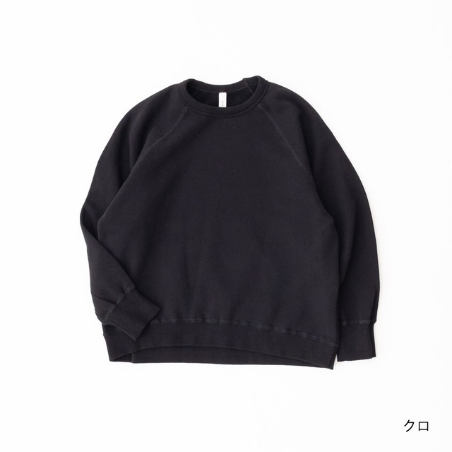 プリット prit 30/10裏毛起毛 ラグランスリーブプルオーバー(P90645)全4色