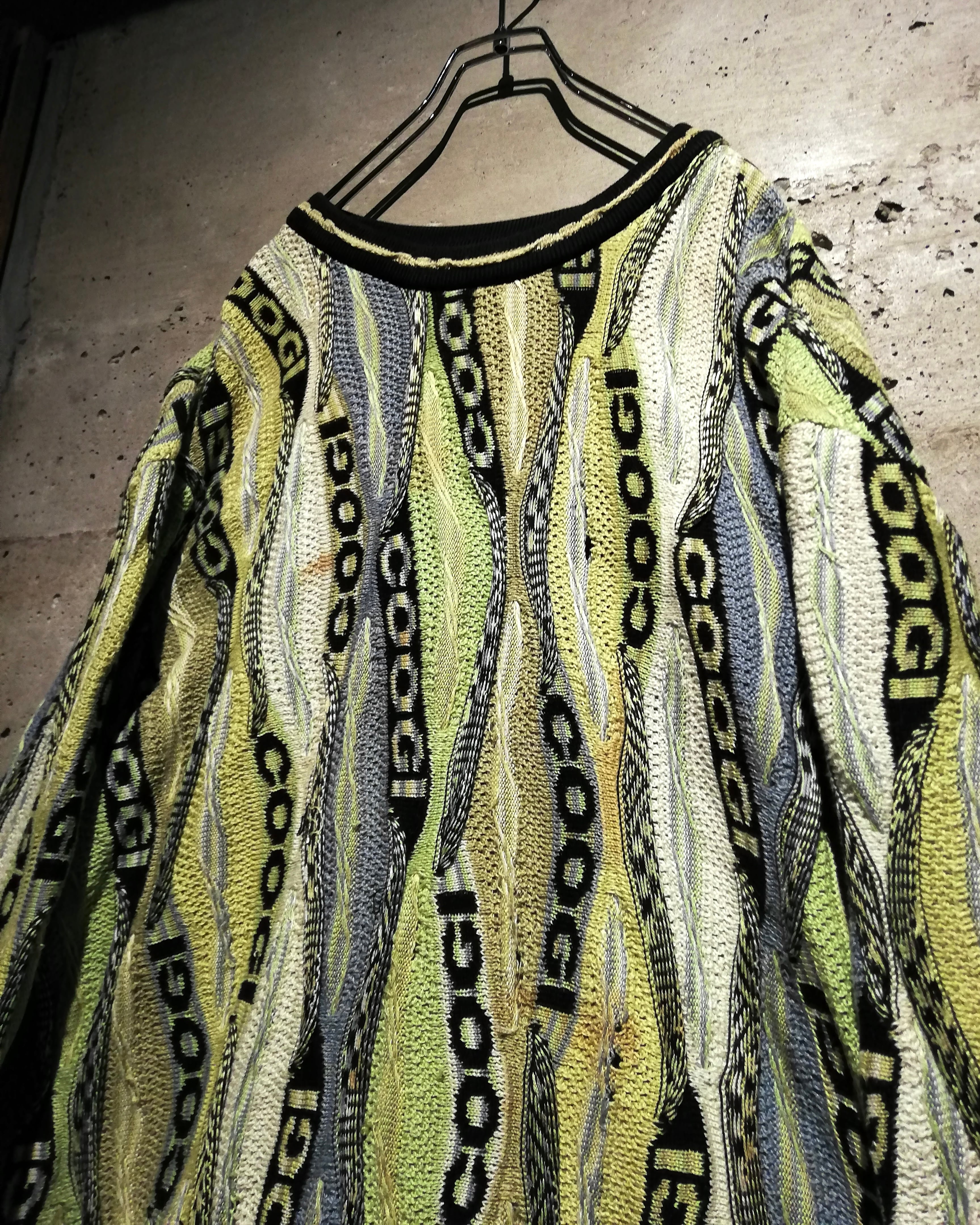 Caka】“COOGI” Special Vintage 3D Knit Setup | Caka(カカ）下北沢