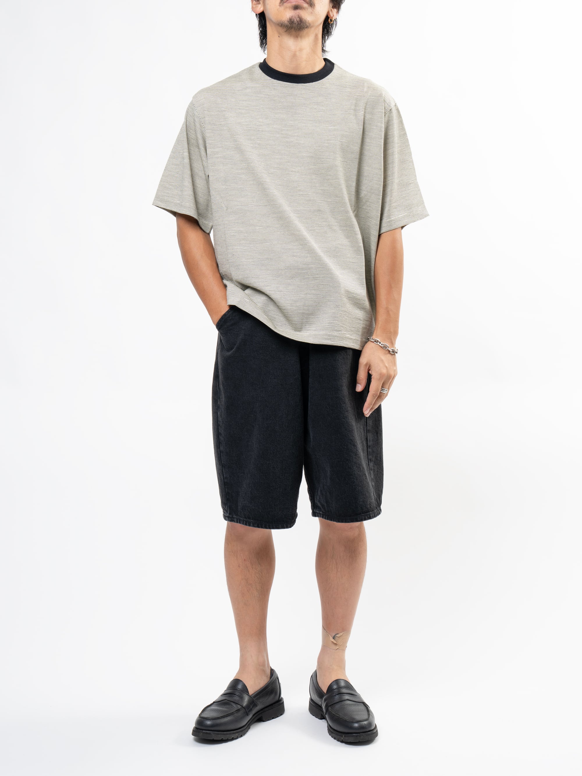 Wool Border Relax T-shirts | OVY