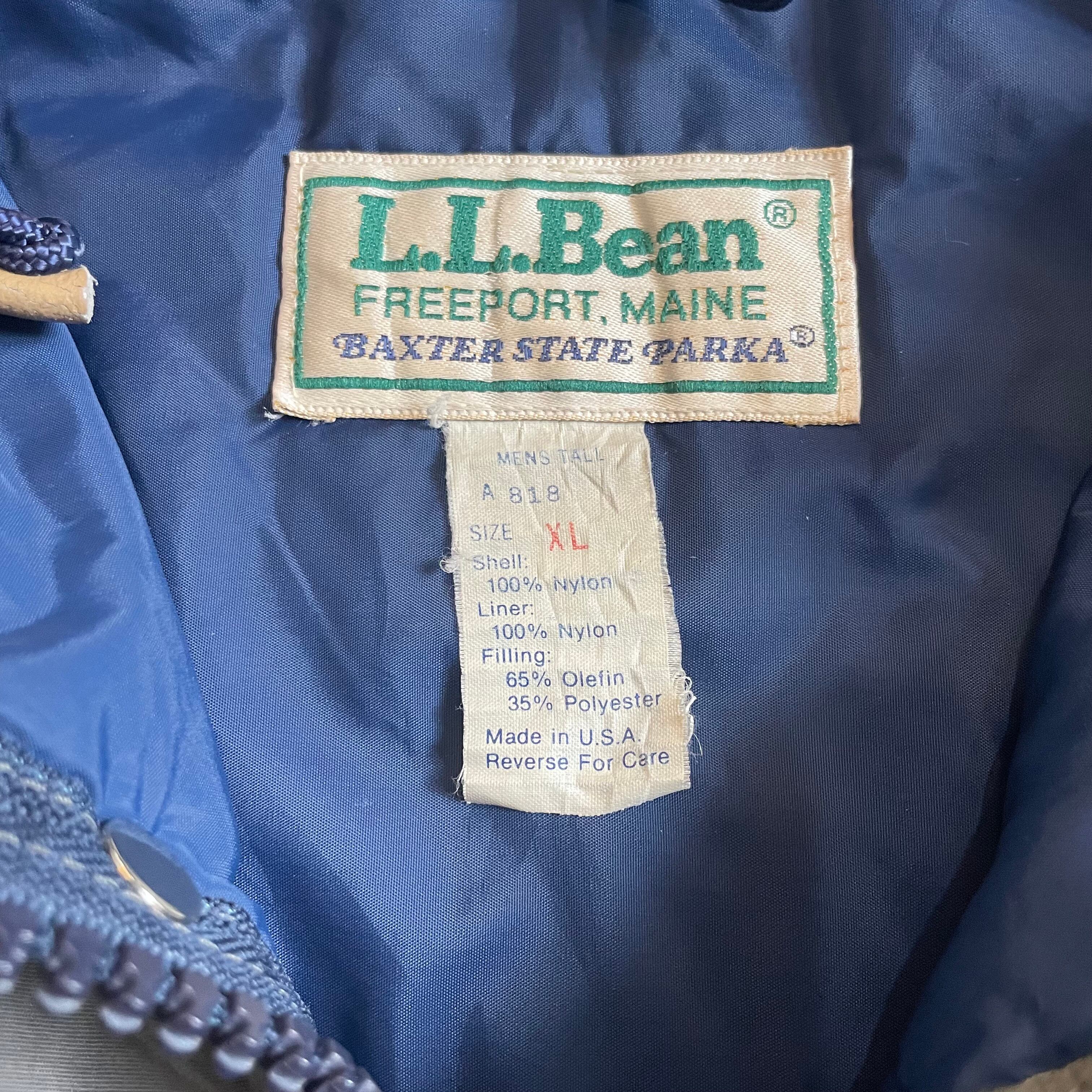 L.L.Bean S バクスターステートパーカ "レアカラー