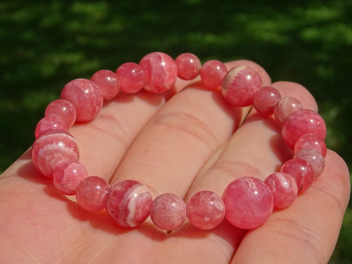 アルゼンチンインカローズ・ブレスレット(High Quality) ~アフロディーテ、愛の泡~