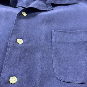 90s Polo by Ralph Lauren SILK COTTON shirt "BONNARD" L 古着