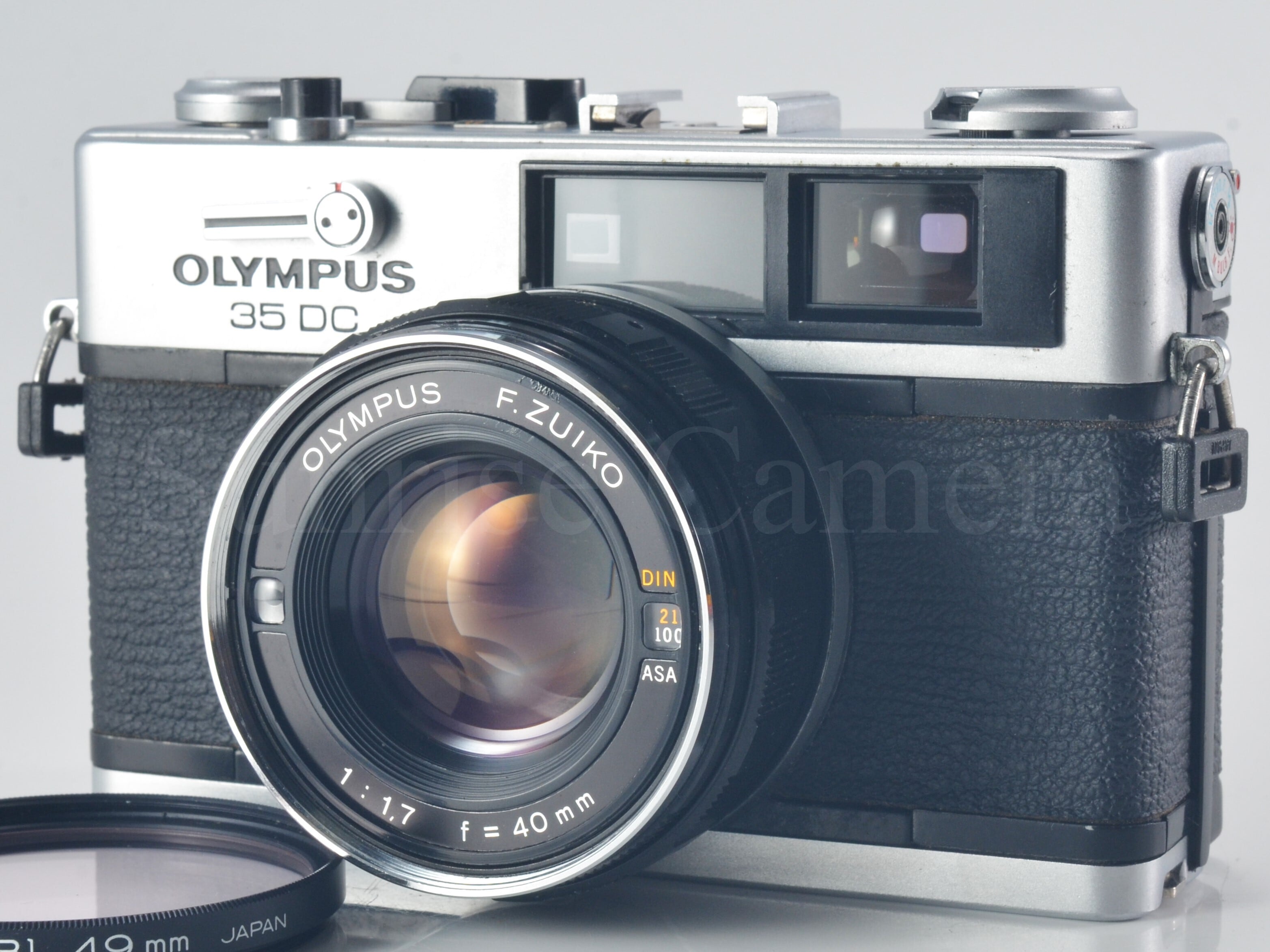 Olympus Pen D. Zuiko 40mm フィルムカメラ OLYMPUS 35DC / F.Zuiko 40mm F1.7 後期型 整備済 ネガフィルム付