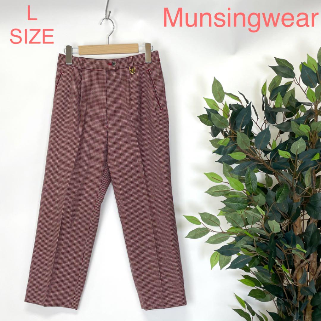 高級 Munsingwear マンシングウェア ゴルフパンツ フレア 11