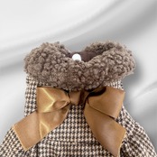 Chocolat Check Coat