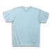 無地 Tシャツ ヘビーウェイト5.6oz (AdvanceJapan小ロゴ入り) ライトブルー