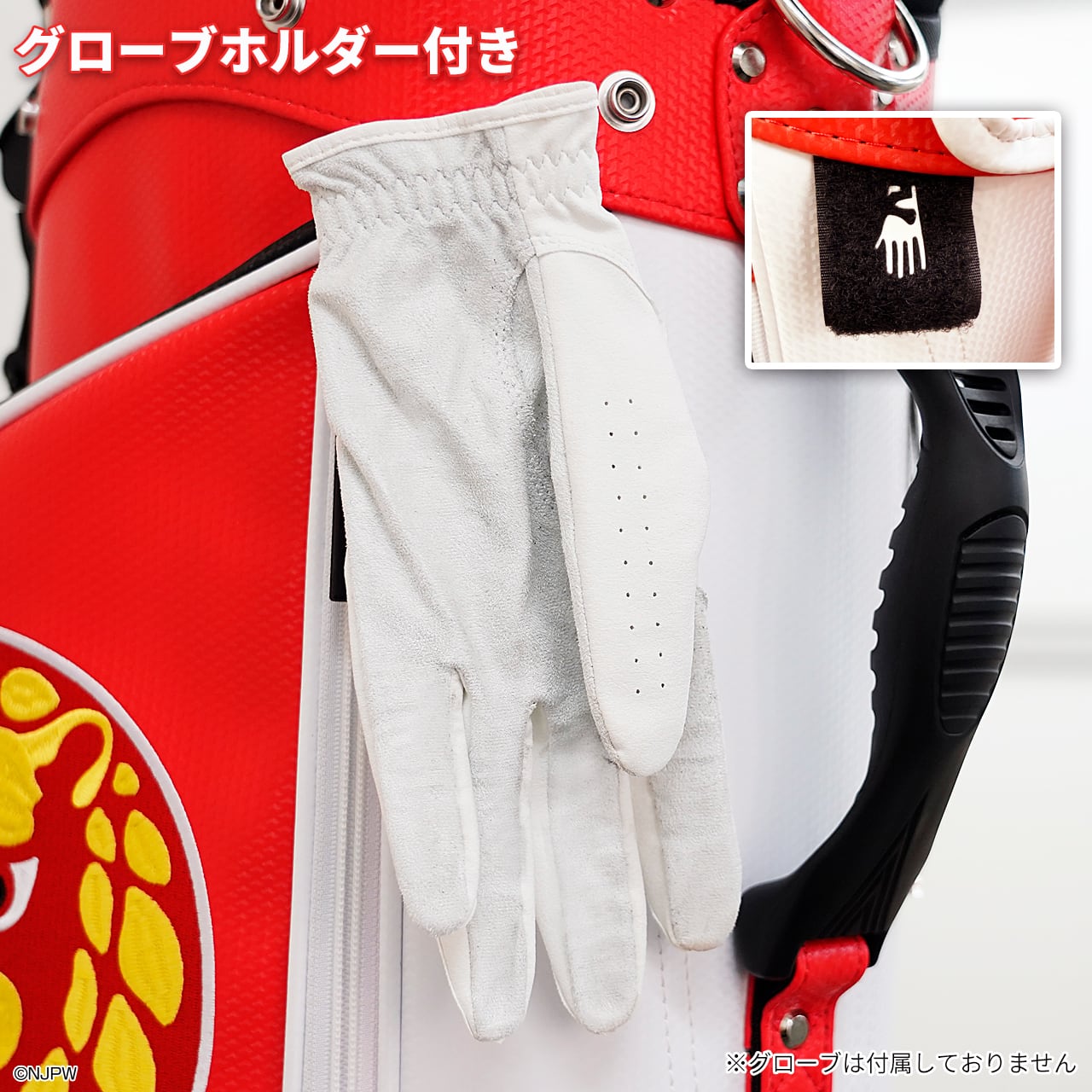 ⛳予約受付中⛳【初回150本限定】新日本プロレス キャディバッグ<スタンドタイプ>　限定特典→ ストレートタイプヘッドカバー（ドライバー用）付き