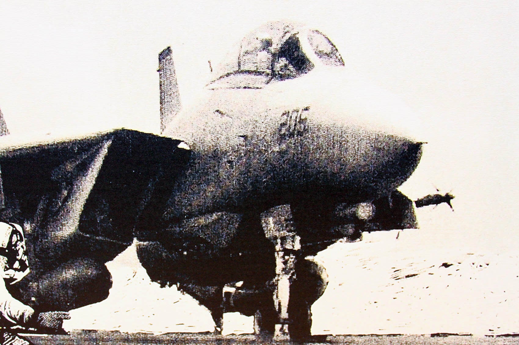 バンクシー「ジェット機空母/Applause Jet Aircraft Carrier」展示用