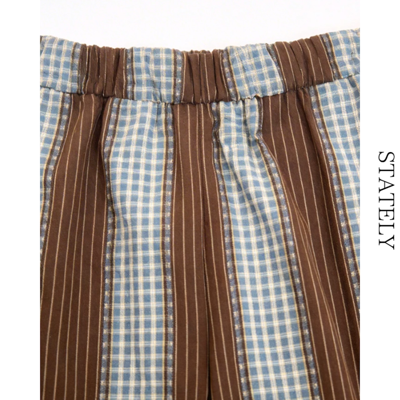 Vintage Stripe ワイドスラックス_B25・画像5