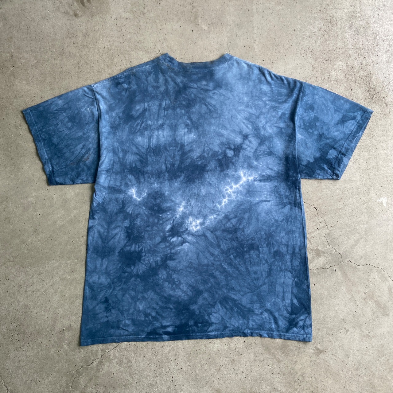00年代 THE MOUNTAIN 鹿 タイダイ 動物 アニマルTシャツ メンズXL 古着 