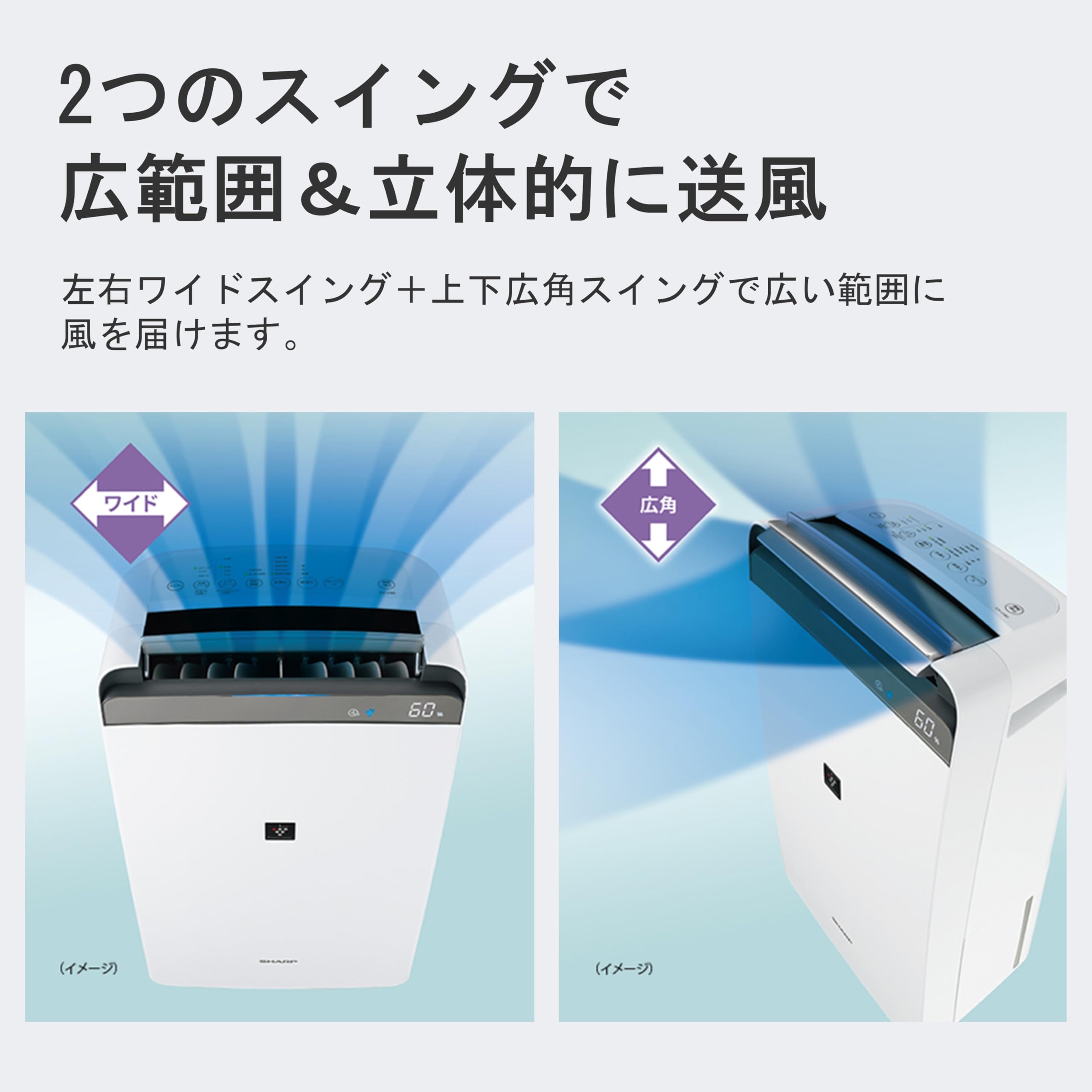 シャープ 衣類乾燥 除湿機 CV-R180-W コンプレッサー方式 18L/日 ハイ