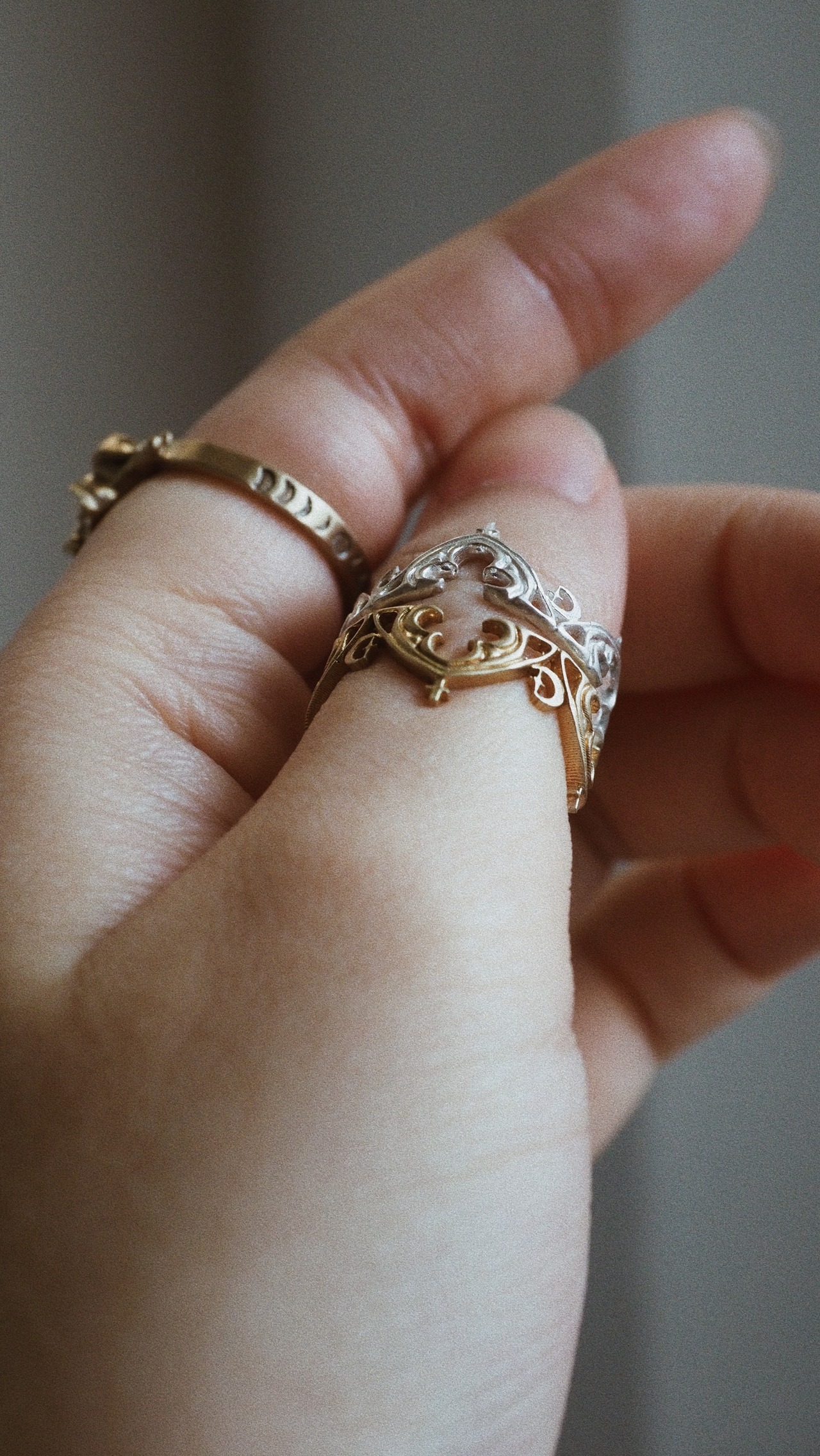 解剖医の告解リング　シルバー