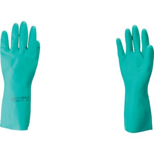 アンセル　耐油ニトリル手袋“アルファテック　ソルベックス　３７−１７５”（中厚手）