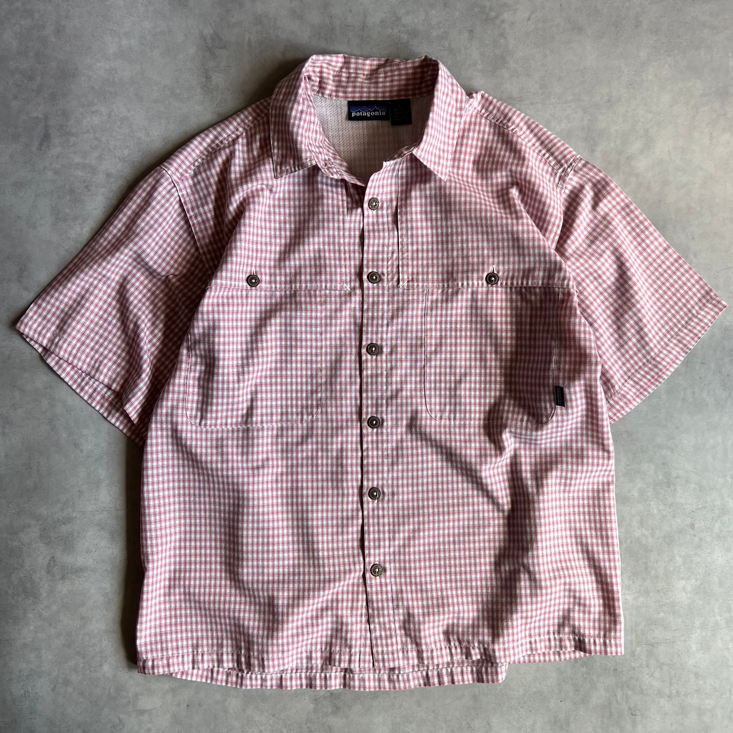 2002製　パタゴニアtropical flats shirt 90s patagonia Tropical Flats shirt パタゴニア シャツ | SHUMI